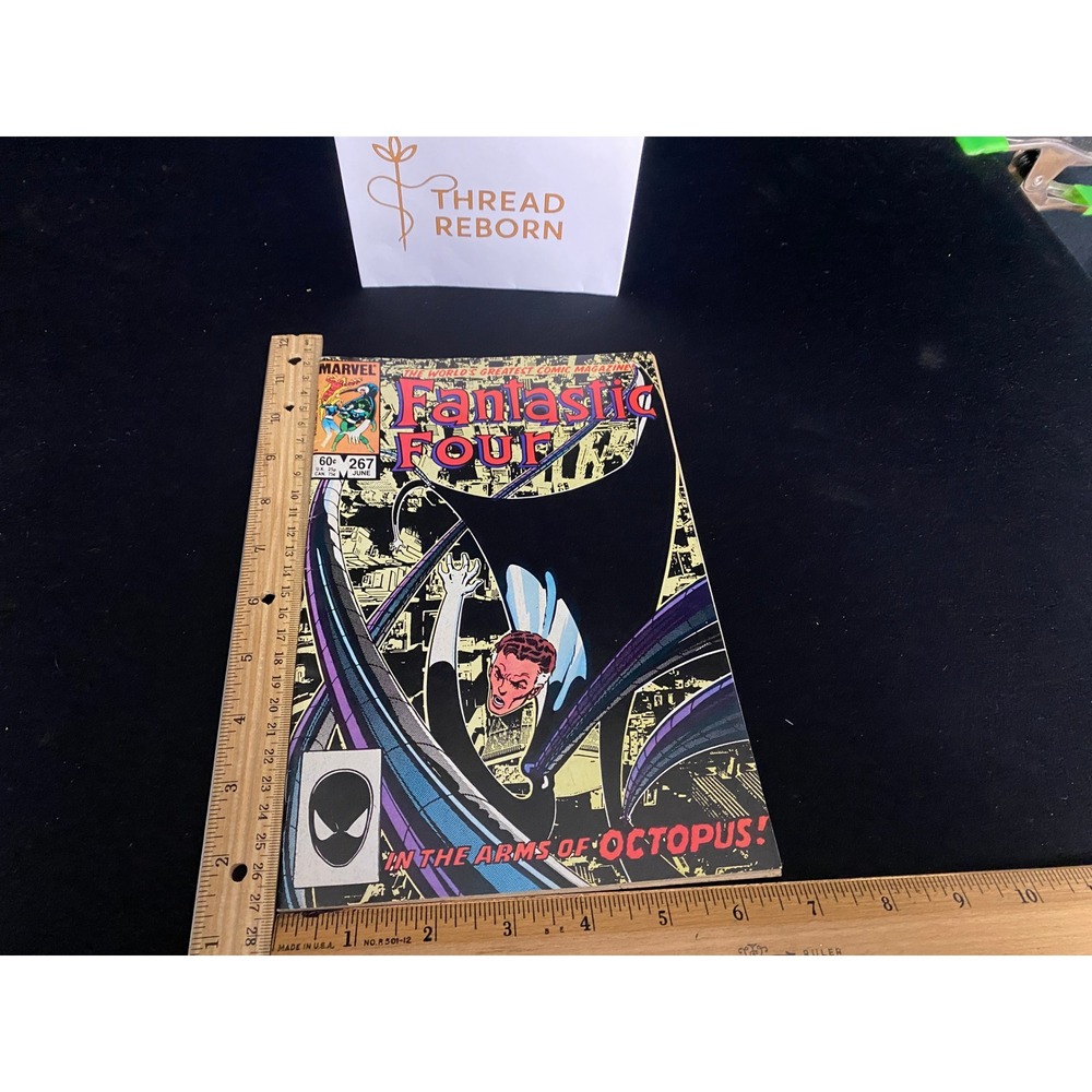 Fantastic Four #267 Marvel Comic Book 1984 In The Arms Of Octopus